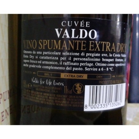 Cuvee extra dry Valdo ml.750