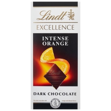 TAVOLETTA LINDT EXCELLENCE ORANGE INTENSE GR.100