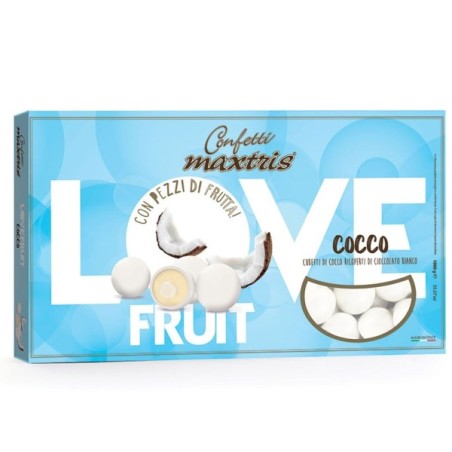 Confetti Maxtris Love Fruit Cocco 1 KG