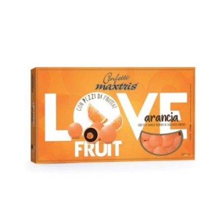 Confetti Maxtris Love Fruit Arancia 1 KG