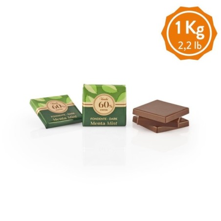 Granblend Venchi fondente e menta cioccolatini in busta da 1 kg