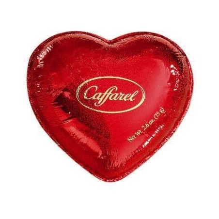 Cioccolatini Caffarel a forma di cuore rosso kg