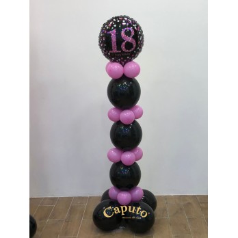 COLONNA PALLONCINI COMPLEANNO N.18