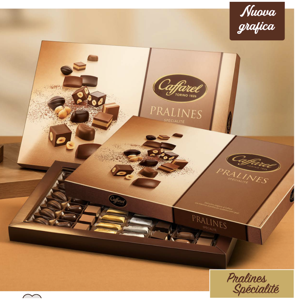 Scatola Pralines Caffarel 505GR