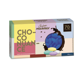 CONFETTI MAXTRIS CHOCO NUANCE BLU 1 KG