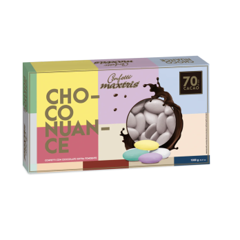 CONFETTI MAXTRIS CHOCO NUANCE TORTORA 1 KG