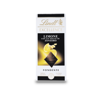 Tavoletta LINDT EXCELLENCE Limone Zenzero 100g