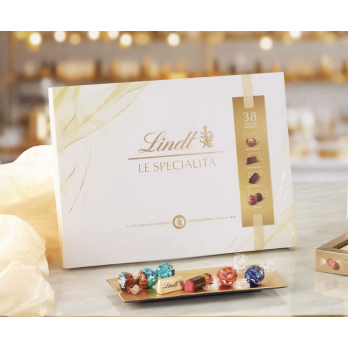 Scatola regalo Lindt Bianca Oro 38 praline