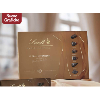 Dolci Capolavori Lindt cioccolato Fondente 35 praline