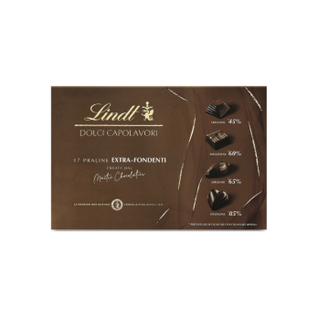 Scatola Lindt Dolci Capolavori Extra Fondente 168g