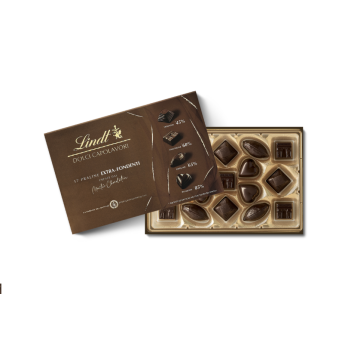 Scatola Lindt Dolci Capolavori Extra Fondente 168g