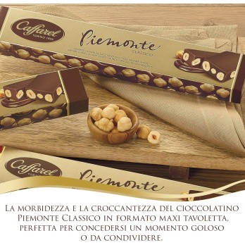 BARRA PIEMONTE CAFFAREL CIOCCOLATO AL LATTE E NOCCIOLA 200 G