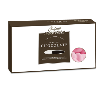 CONFETTI MAXTRIS CIOCCOLATO ROSA KG. 1