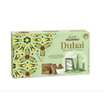 Confetti Maxtris Dubai Pistacchio e Kadayif Bianco 500g