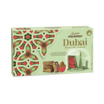 Confetti Maxtris Dubai Pistacchio e Kadayif Rosso 500g