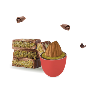 Confetti Maxtris Dubai Pistacchio e Kadayif Rosso 500g