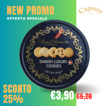 Biscotti Danesi "Gli originali" Butter cookies danish 454 gr