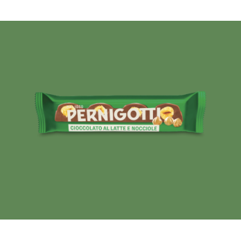 Barretta di cioccolato al latte con nocciole Pernigotti 30Gr