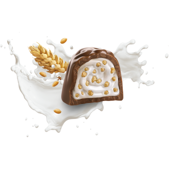 Cioccolatini Witor's Cioccolato bianco crema latte e cereali 700 gr
