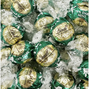 BOULES LINDOR EXTRA FONDENTE E MENTA  KG.1