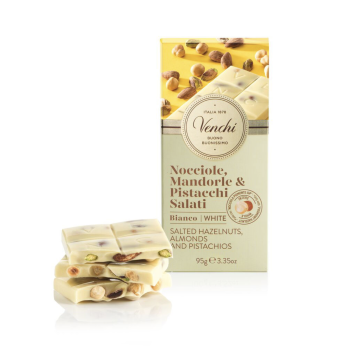 Tavoletta Nocciolata Venchi Bianco Salata 95 g