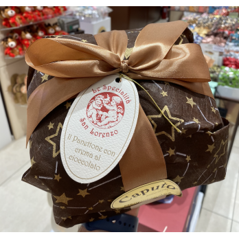PANETTONE CON CREMA AL CIOCCOLATO CAPUTO DOLCIUMI 1 KG