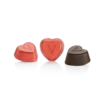 CUORI VENCHI VALENTINES EXTRA FONDENTI 75% 1 KG