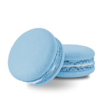 5 Macaron Maxtris Gusto Vaniglia Carta da Zucchero