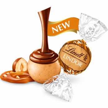 BOULES LINDOR GOLDEN CARAMEL NOCCIOLA 1  KG
