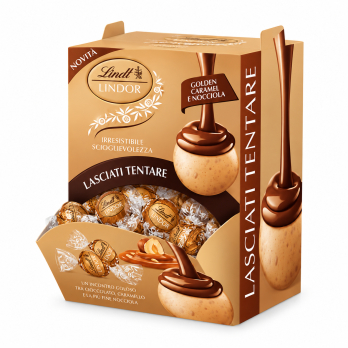 BOULES LINDOR GOLDEN CARAMEL NOCCIOLA 1  KG