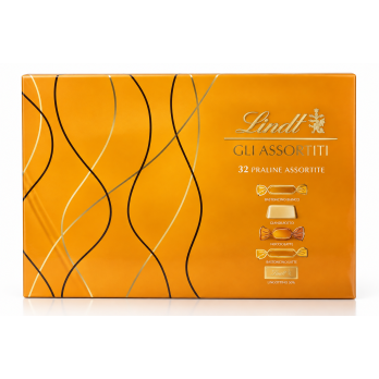 Confezione regalo Lindt Gli assortiti 32 praline 306g