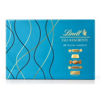 Confezione regalo Lindt Gli assortiti 42 praline 420g