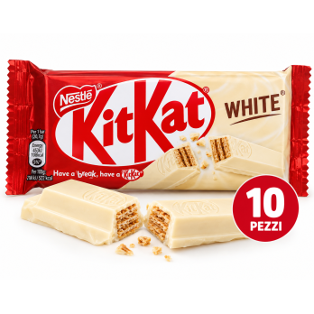KitKat Cioccolato Bianco 10 pezzi