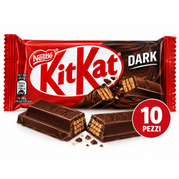 KitKat Dark – Confezione da 10 pezzi