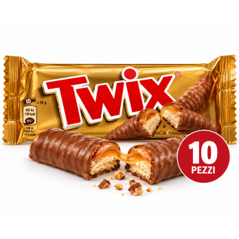 Twix – Confezione da 10 pezzi