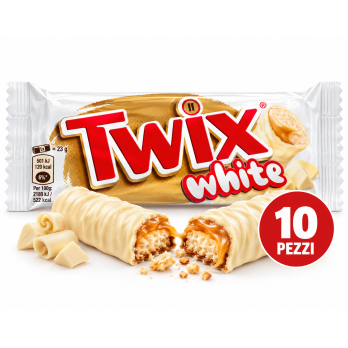 Twix White – Confezione da 10 pezzi