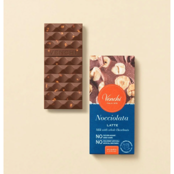TAVOLETTA NO ZUCCHERI AGGIUNTI VENCHI AL LATTE NOCCIOLATA 70gr