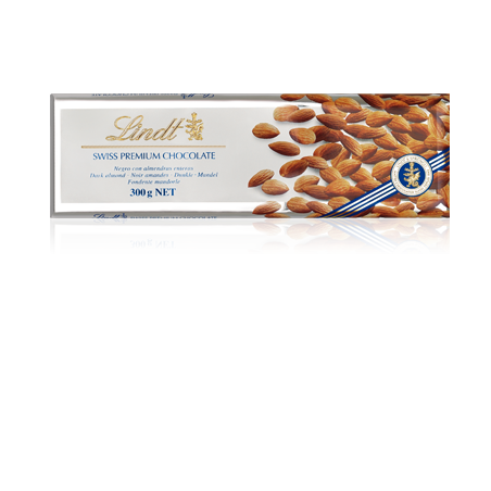 TAVOLETTA GOLD FONDENTE E MANDORLE LINDT 300 GR