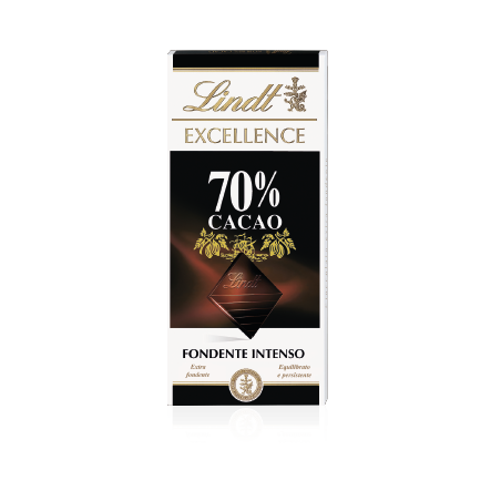 TAVOLETTA LINDT EXCELLENCE 70% CACAO  100 GR