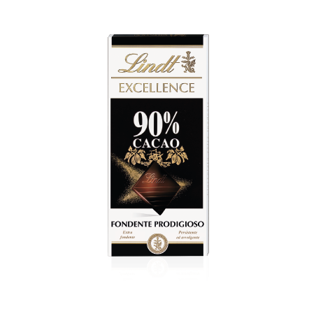 TAVOLETTA LINDT EXCELLENCE 90% CACAO  100 GR