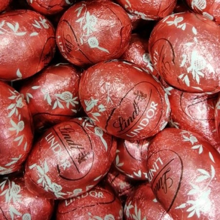 OVETTI LINDOR PANNA E FRAGOLA 1 KG