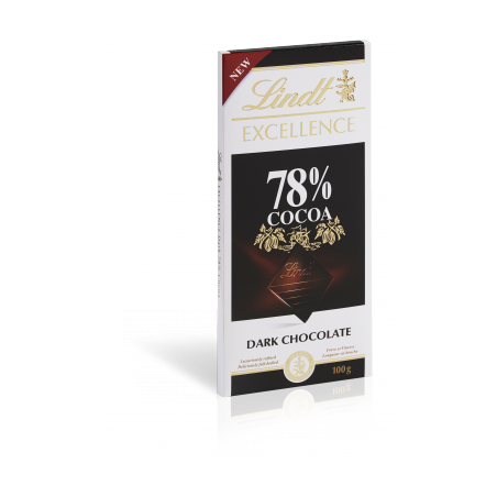 TAVOLETTA LINDT EXCELLENCE 78% CACAO  100 GR