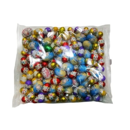 Ovette di cioccolato assortite Laica latte e crema nocciola1 kg