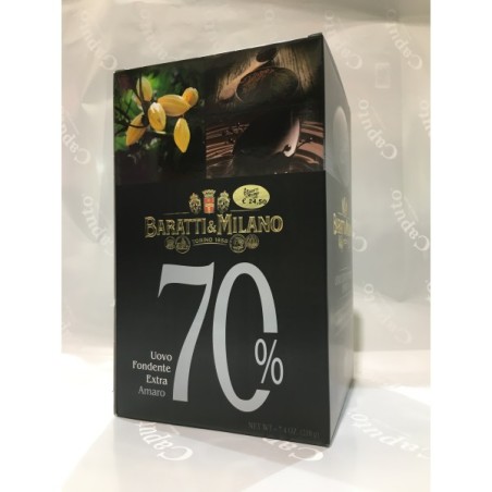 Uovo fondente extra 70% Baratti & Milano 210G